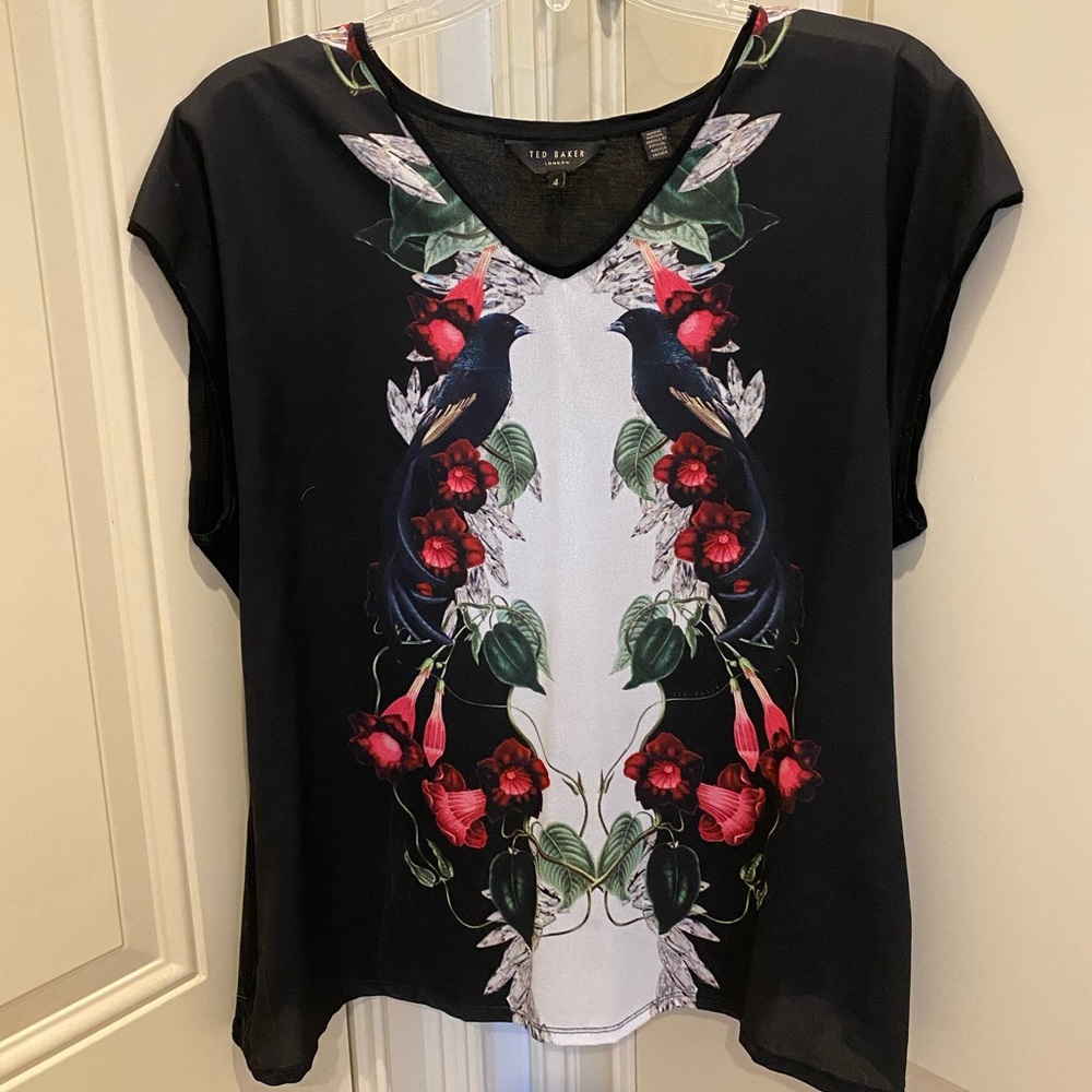 V-neck blouse by Ted Baker